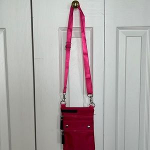 A Scan Safe cross body purse